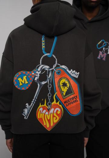 Пуловер с капюшоном