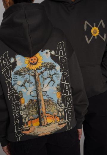 Пуловер с капюшоном