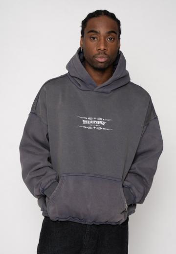 Пуловер с капюшоном