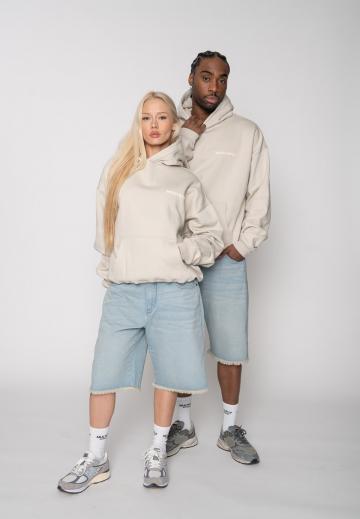 Пуловер с капюшоном