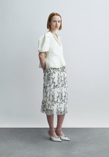 Джинсовая блузка