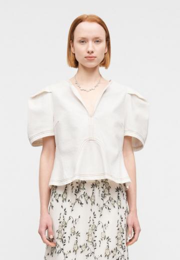 Джинсовая блузка