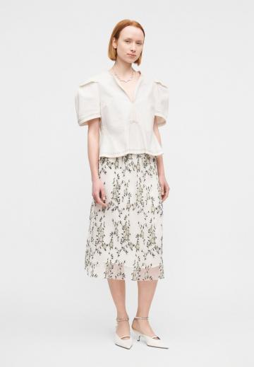 Джинсовая блузка