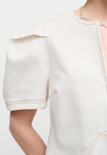 Джинсовая блузка