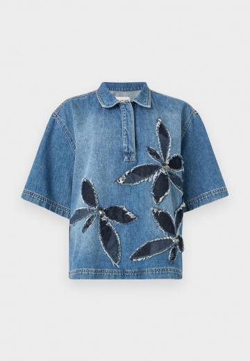 Джинсовая блузка