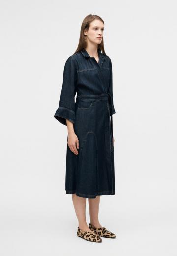 Джинсовое платье