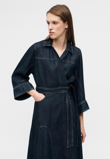 Джинсовое платье