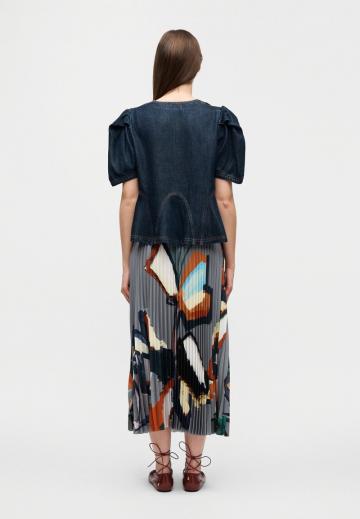 Джинсовая блузка