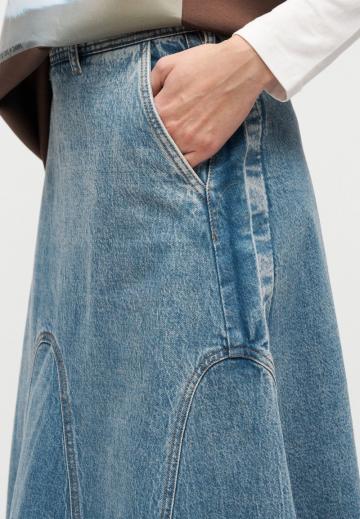 Джинсовая юбка