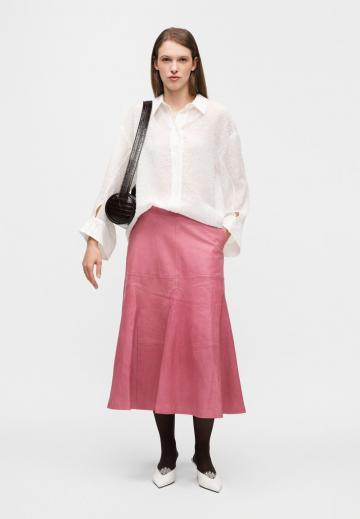 Кожаная юбка