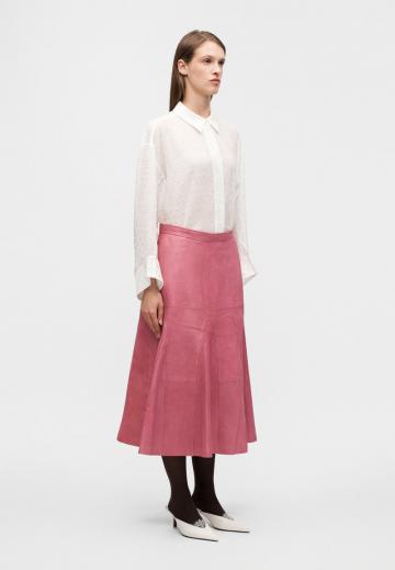 Кожаная юбка