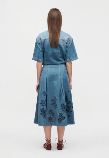 Джинсовая юбка