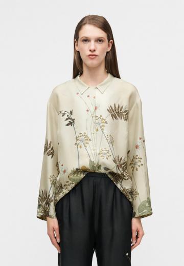 Шелковая блузка