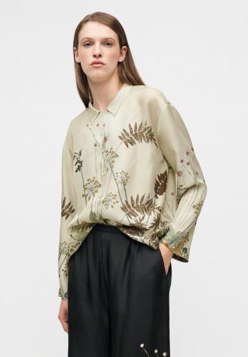 Шелковая блузка