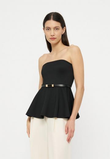 Платье без бретелек