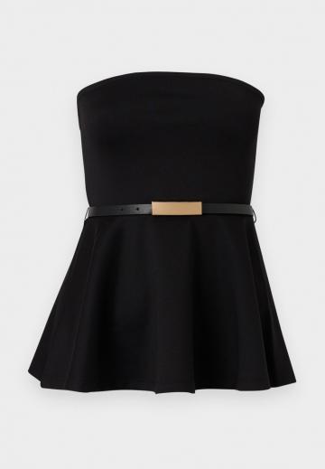 Платье без бретелек