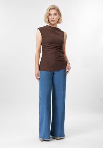 Длинный топ