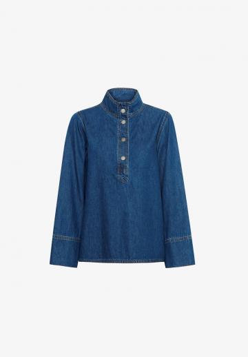 Джинсовая блузка