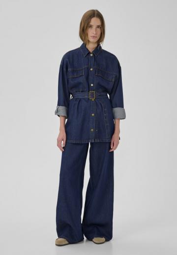 Джинсовая блузка