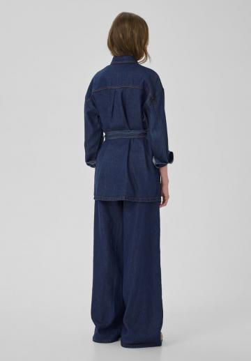 Джинсовая блузка