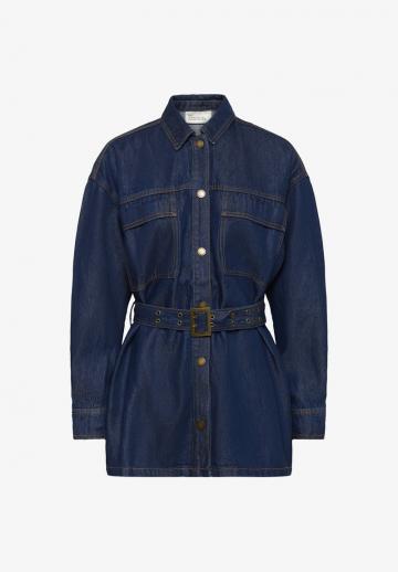 Джинсовая блузка