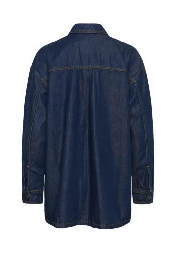 Джинсовая блузка