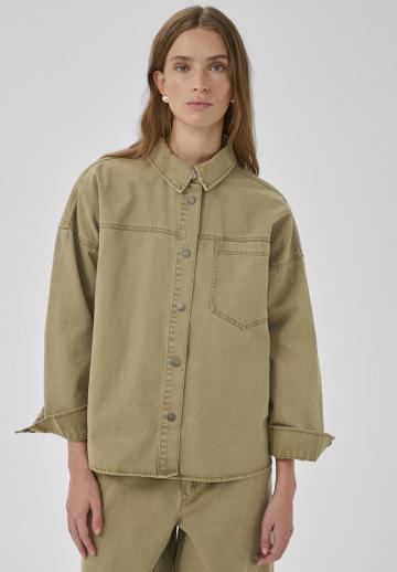 Джинсовая блузка