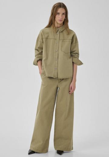 Джинсовая блузка