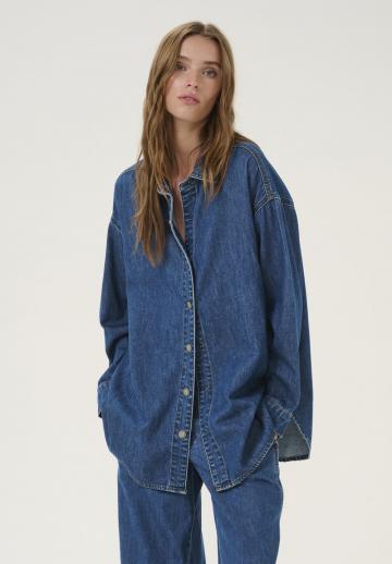 Длинная блузка