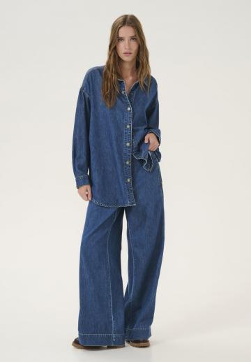 Длинная блузка