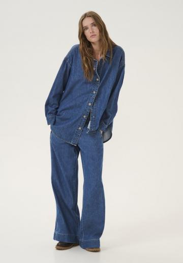 Длинная блузка