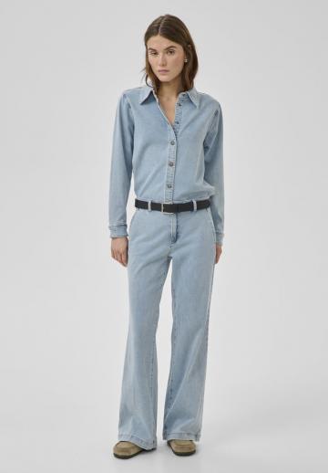 Джинсовая блузка