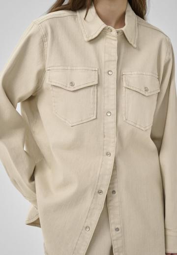 Джинсовая блузка