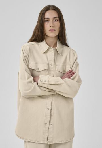 Джинсовая блузка