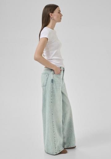 Джинсовый комбинезон