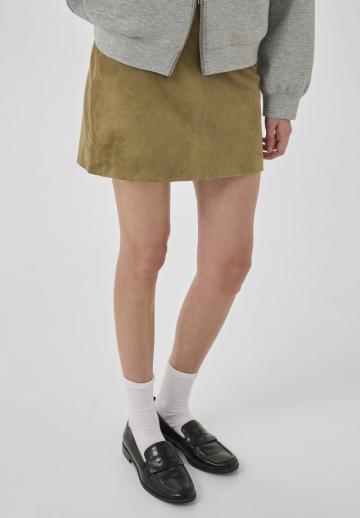 Кожаная юбка