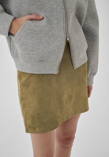 Кожаная юбка