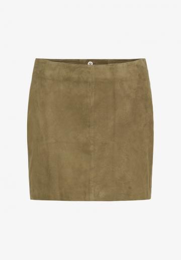 Кожаная юбка