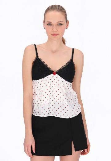 Топ на бретельках