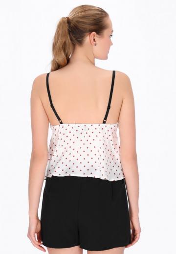 Топ на бретельках