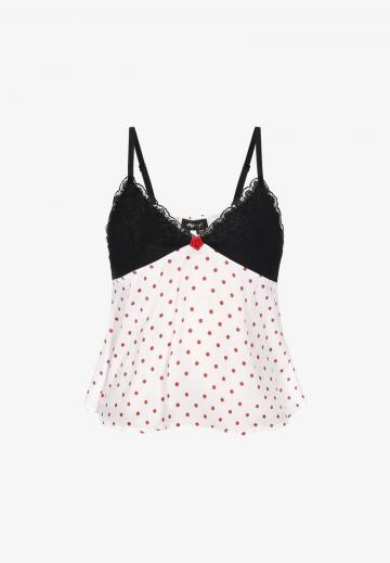 Топ на бретельках