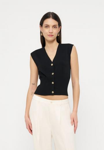 Джинсовая жилетка