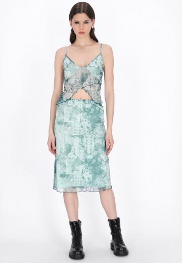 Топ на бретельках