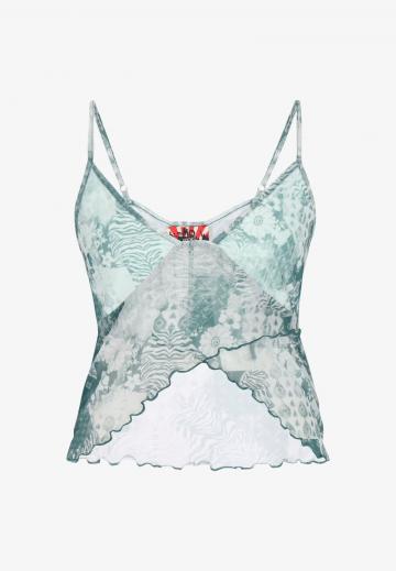 Топ на бретельках