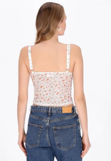 Топ на бретельках