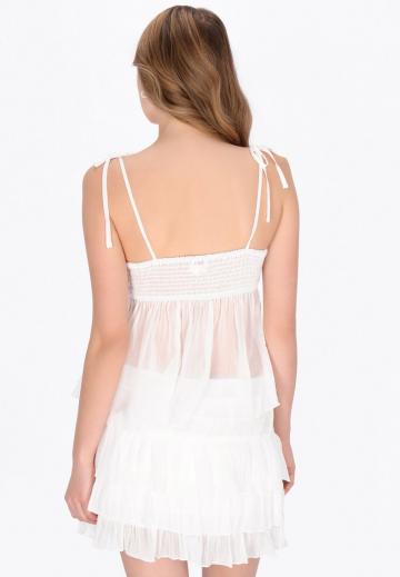 Топ на бретельках