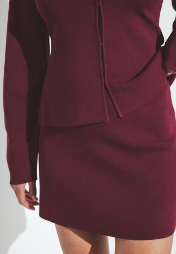 Вязаная юбка