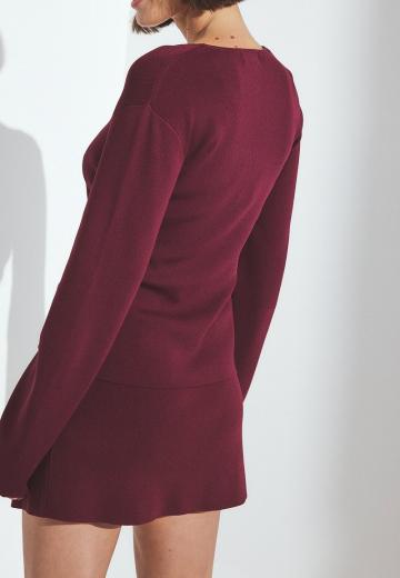 Вязаная юбка