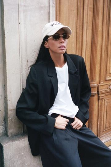 Длинный блейзер