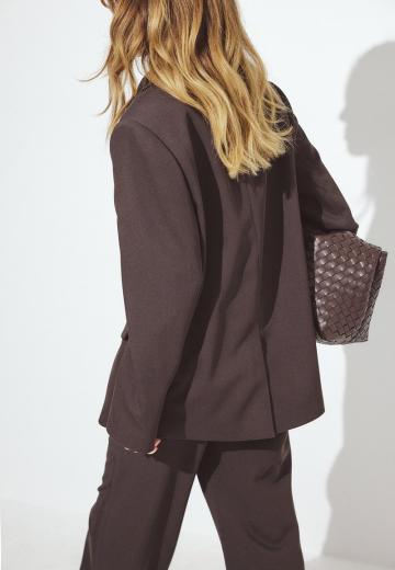 Длинный блейзер